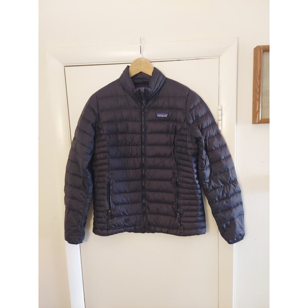 Patagonia Nano Women's Puff Jacket Black Size Small Damage See Pictures